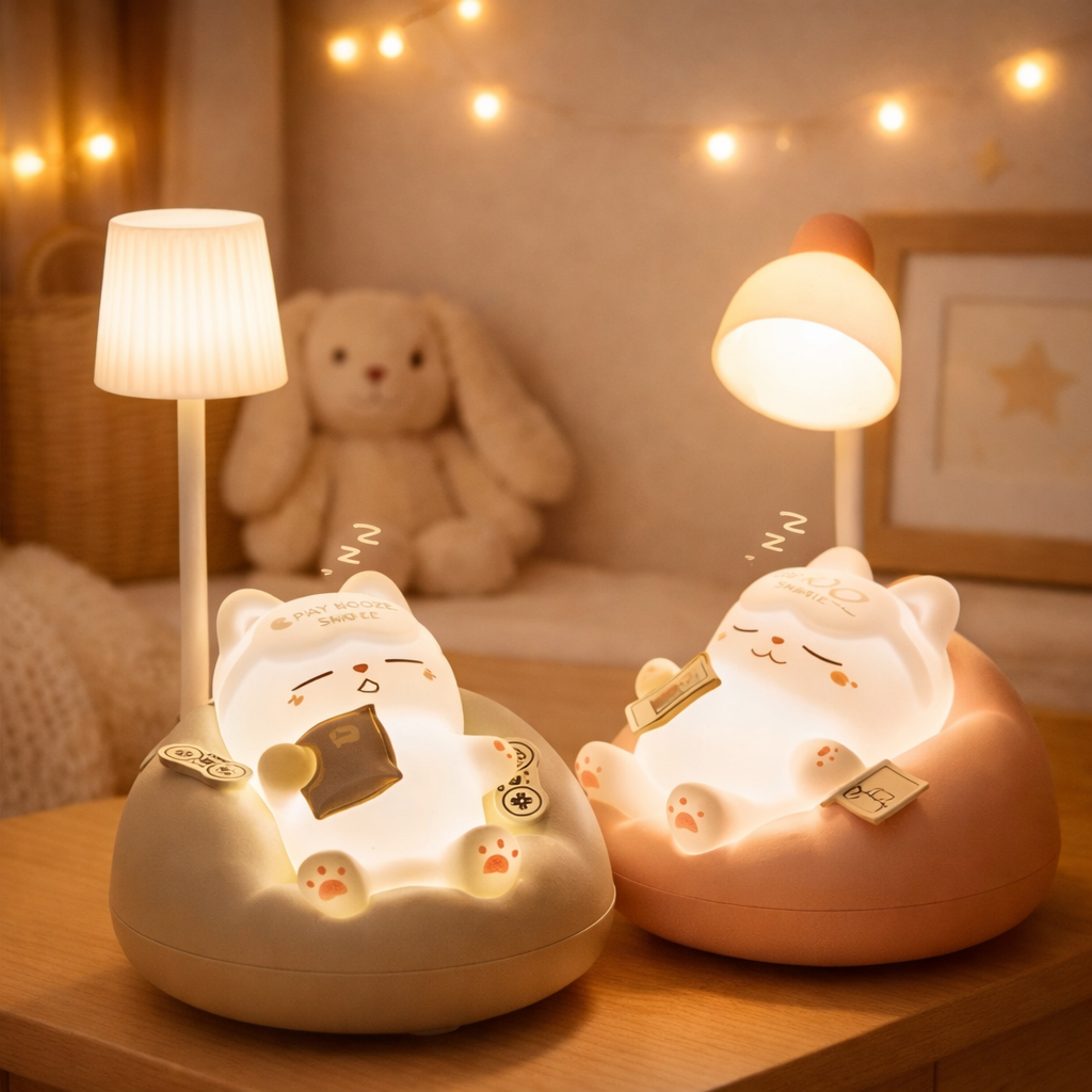 Lampe Veilleuse Chat