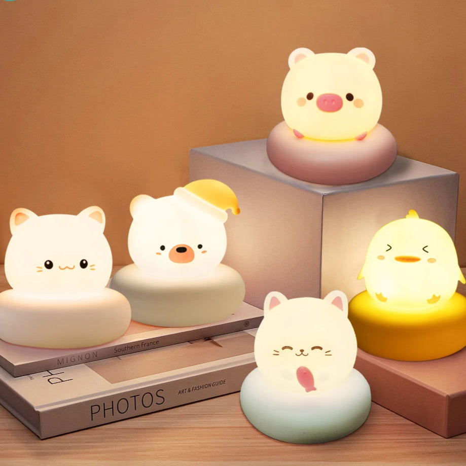 Veilleuse Allaitement Chat Kawaii