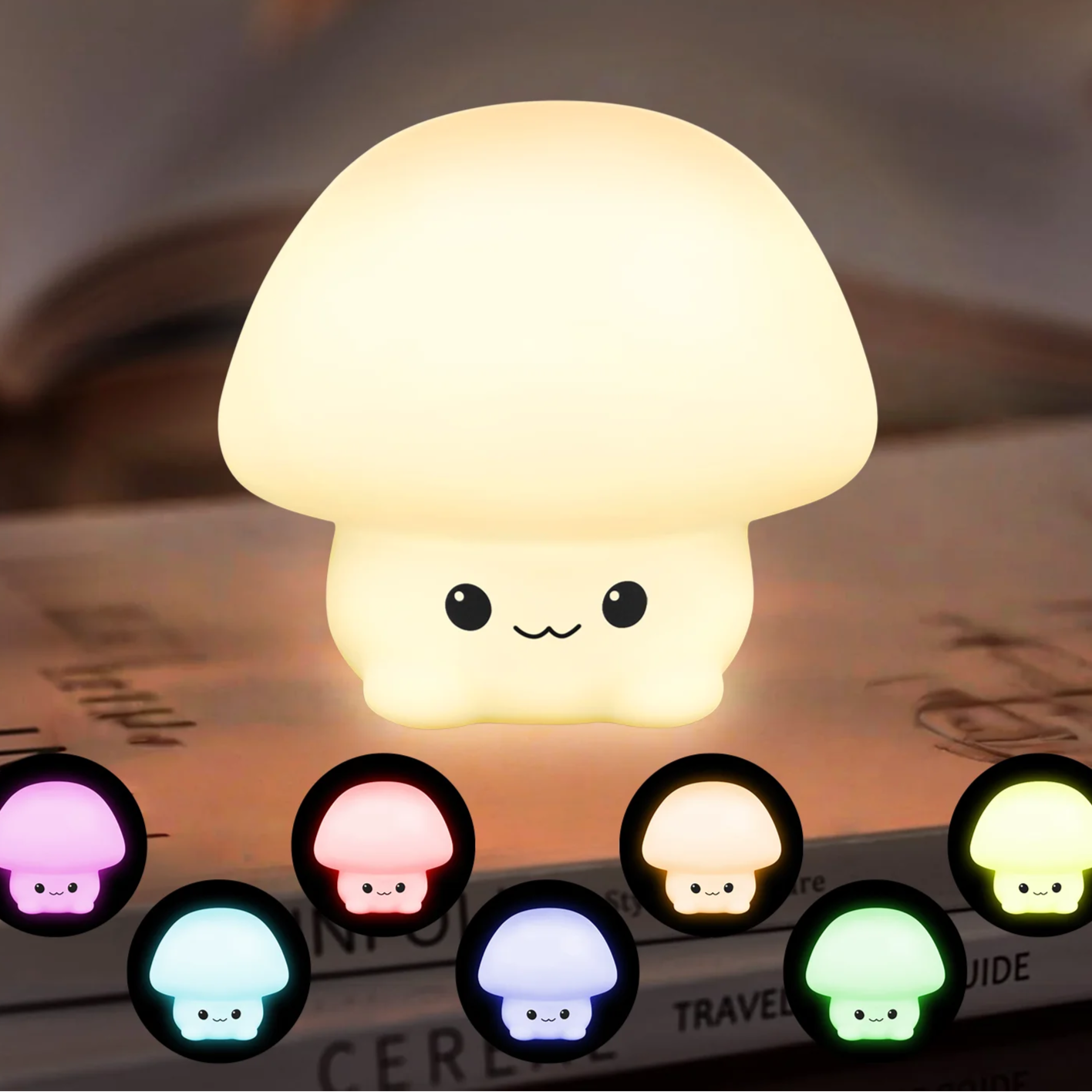 Veilleuse Bébé Champignon