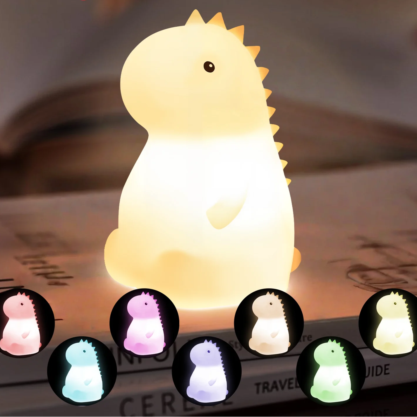 Veilleuse Dinosaure Rechargeable