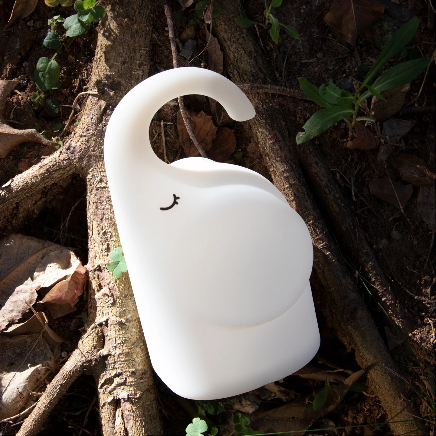 Veilleuse Elephant Blanc