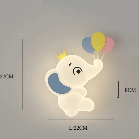 Veilleuse Murale Éléphant