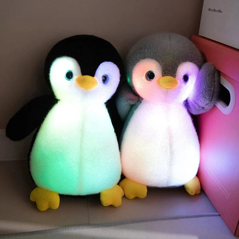 Veilleuse Peluche Pingouin