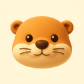 Veilleuse loutre