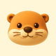 Veilleuse loutre