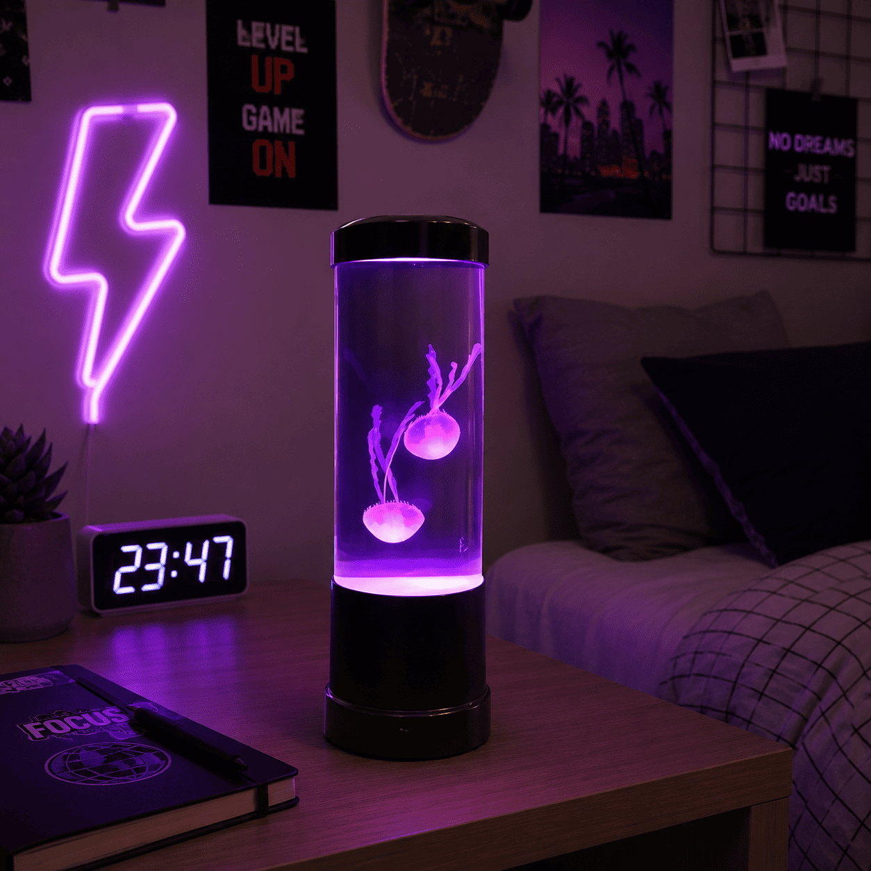 Lampe Veilleuse Méduse