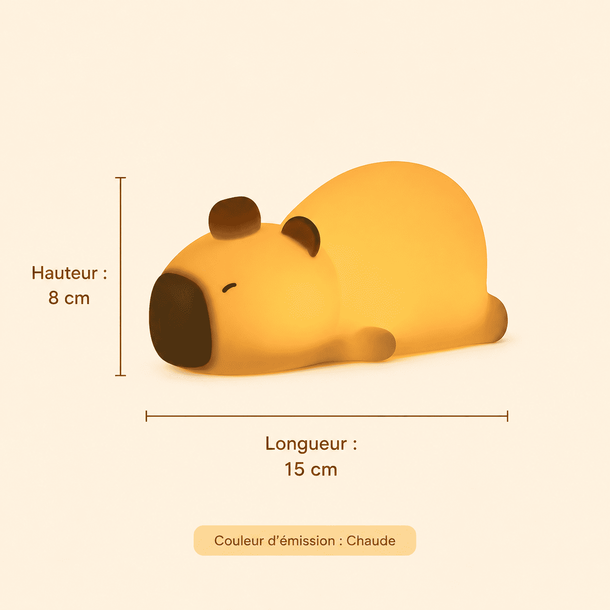 Veilleuse Capybara