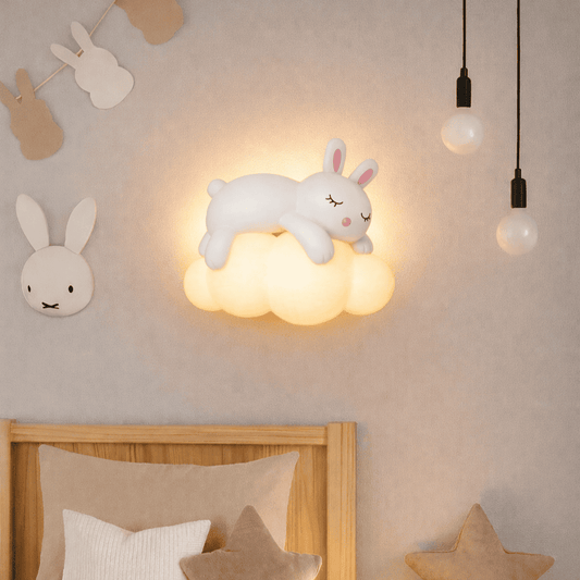 Veilleuse Murale Lapin Nuage