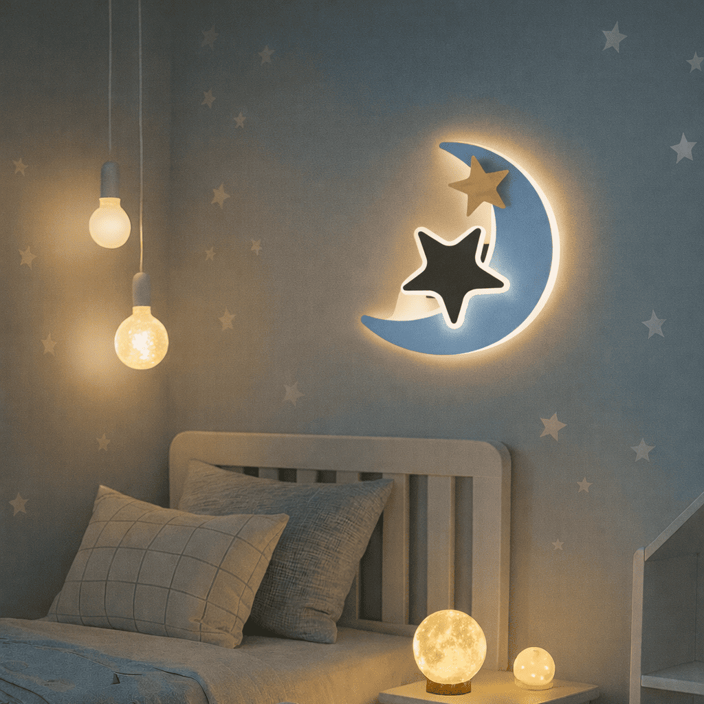 Veilleuse Murale Lune