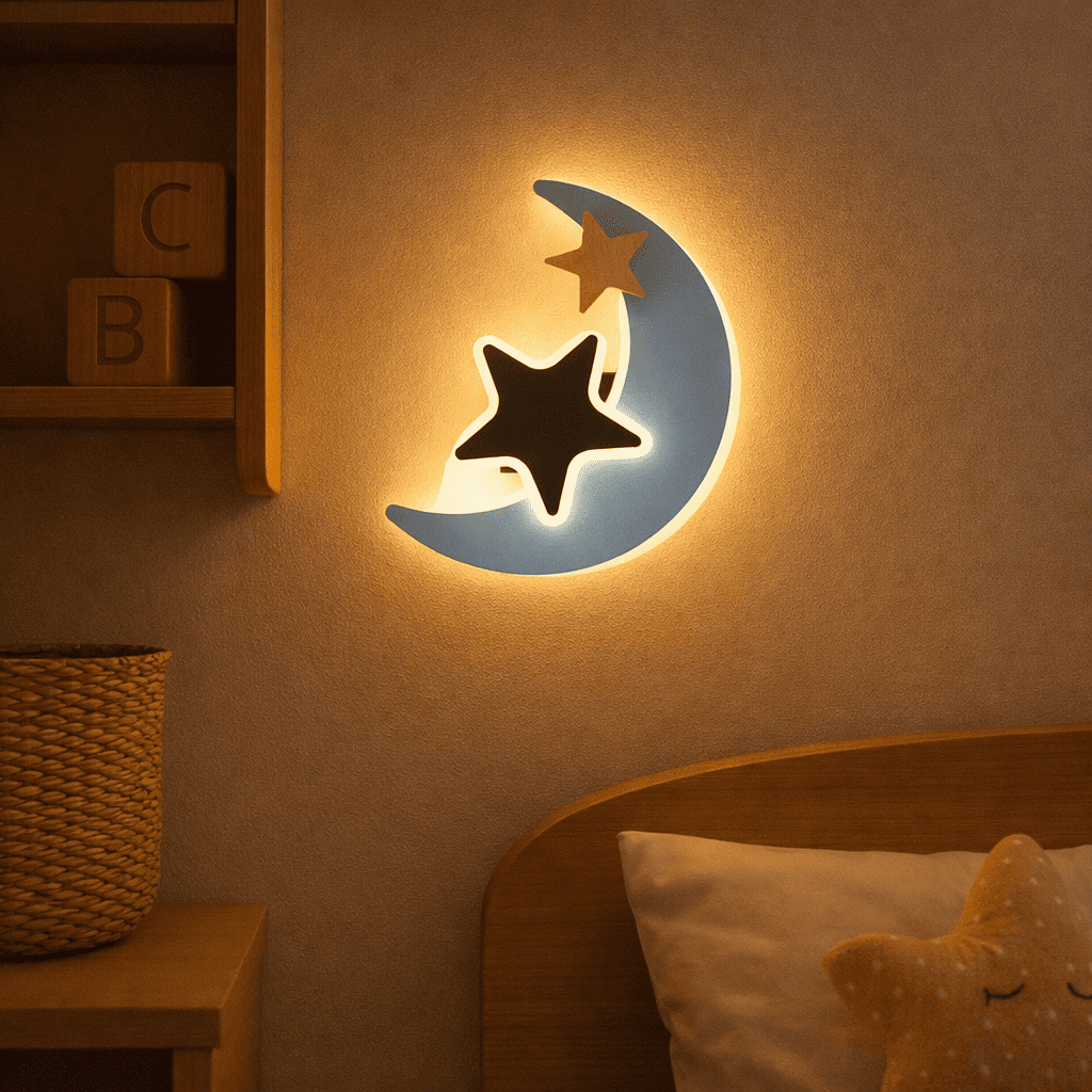 Veilleuse Murale Lune