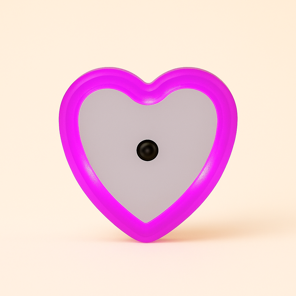 Veilleuse sur Prise Cœur