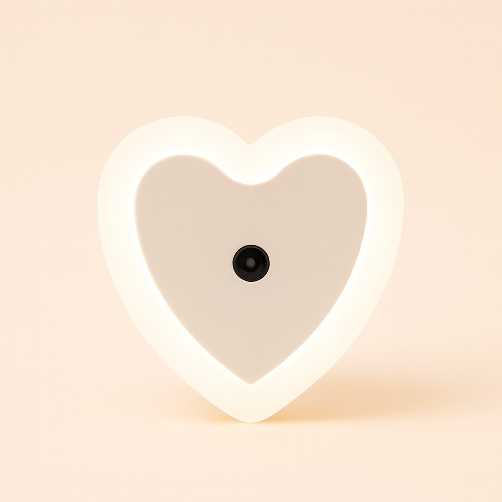 Veilleuse sur Prise Cœur