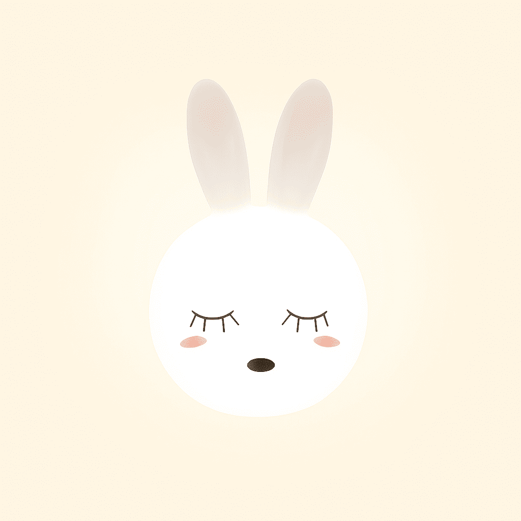 Veilleuse sur Prise Lapin