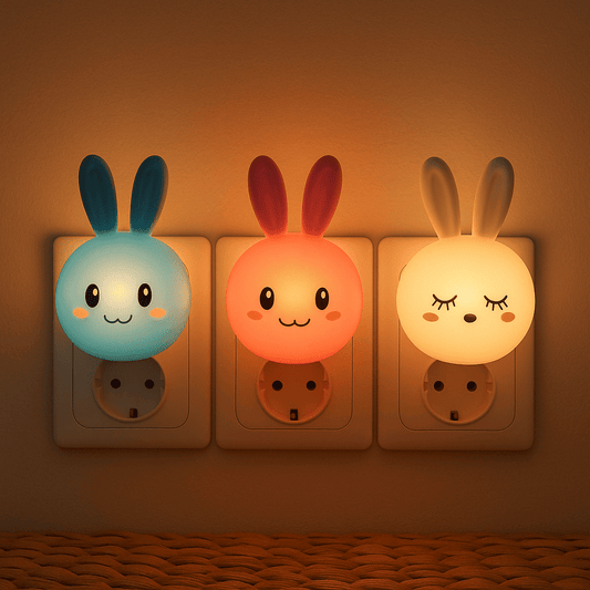 Veilleuse sur Prise Lapin