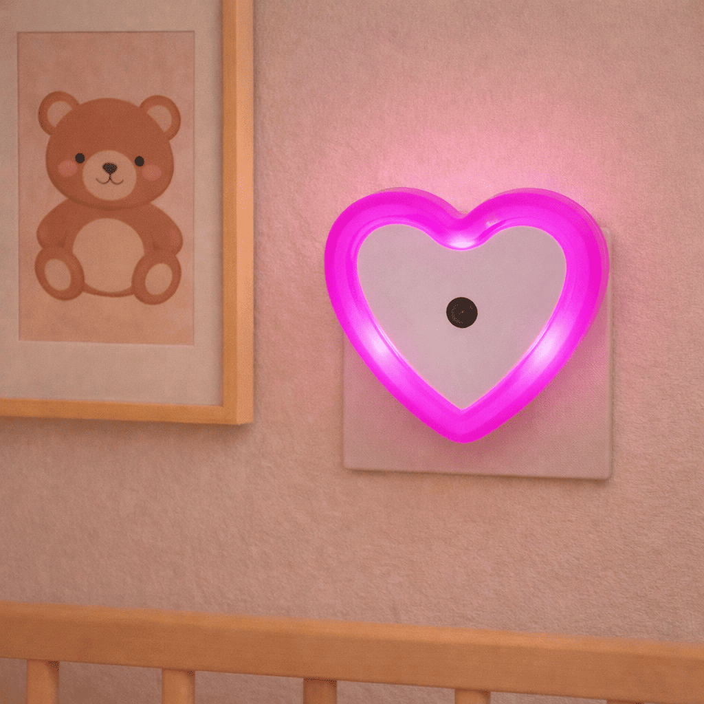 Veilleuse sur Prise Coeur