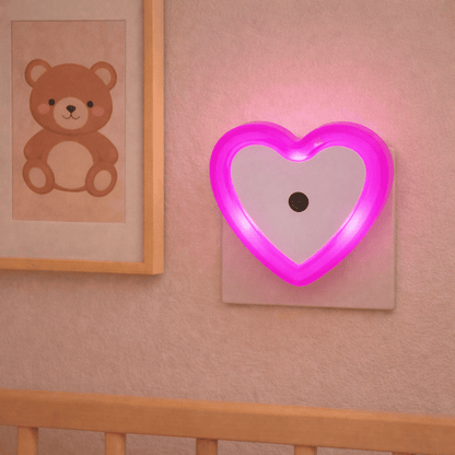 Veilleuse sur Prise Coeur