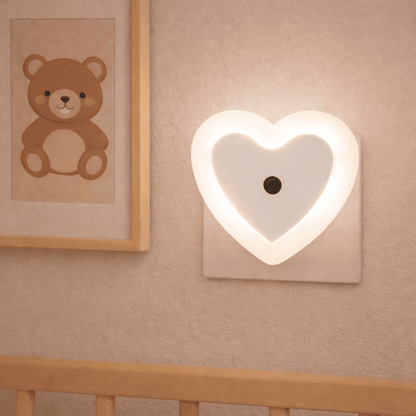 Veilleuse sur Prise Coeur 
