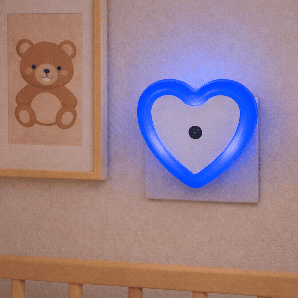 Veilleuse sur Prise Coeur