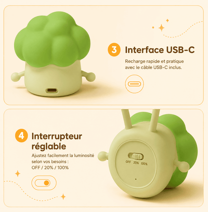 Veilleuse Brocoli