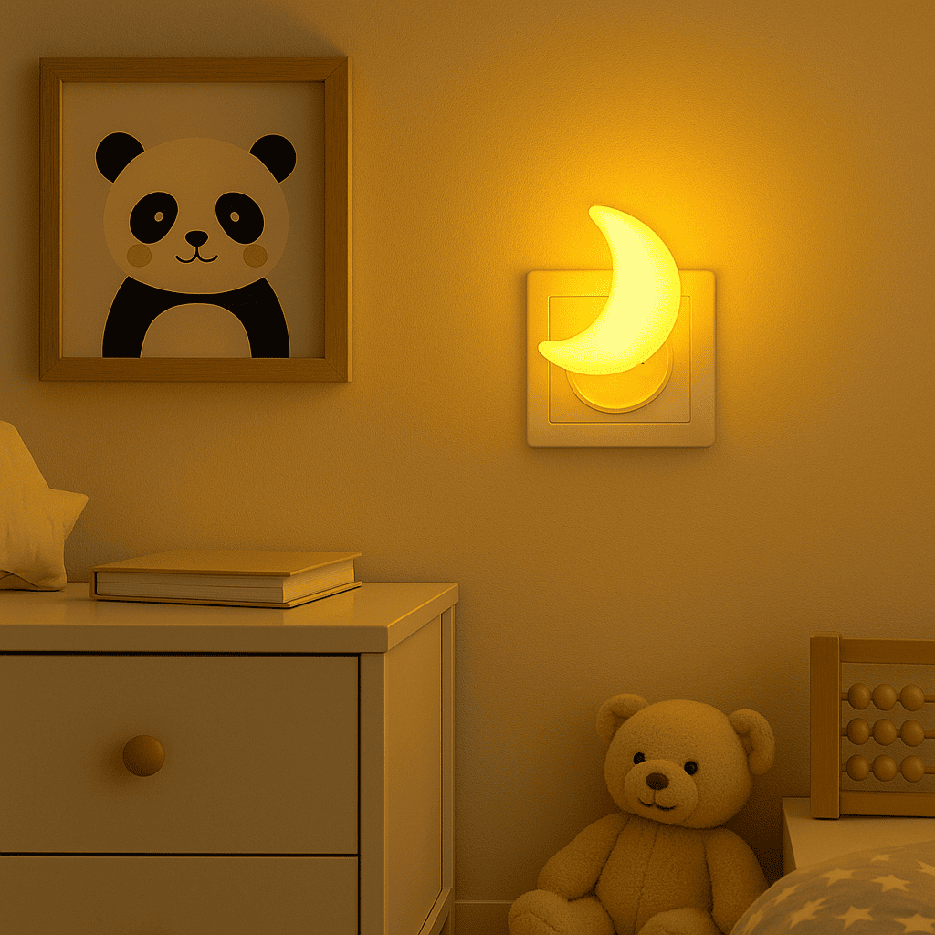 Veilleuse sur prise Lune