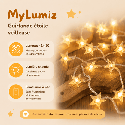 Guirlande Étoile Veilleuse