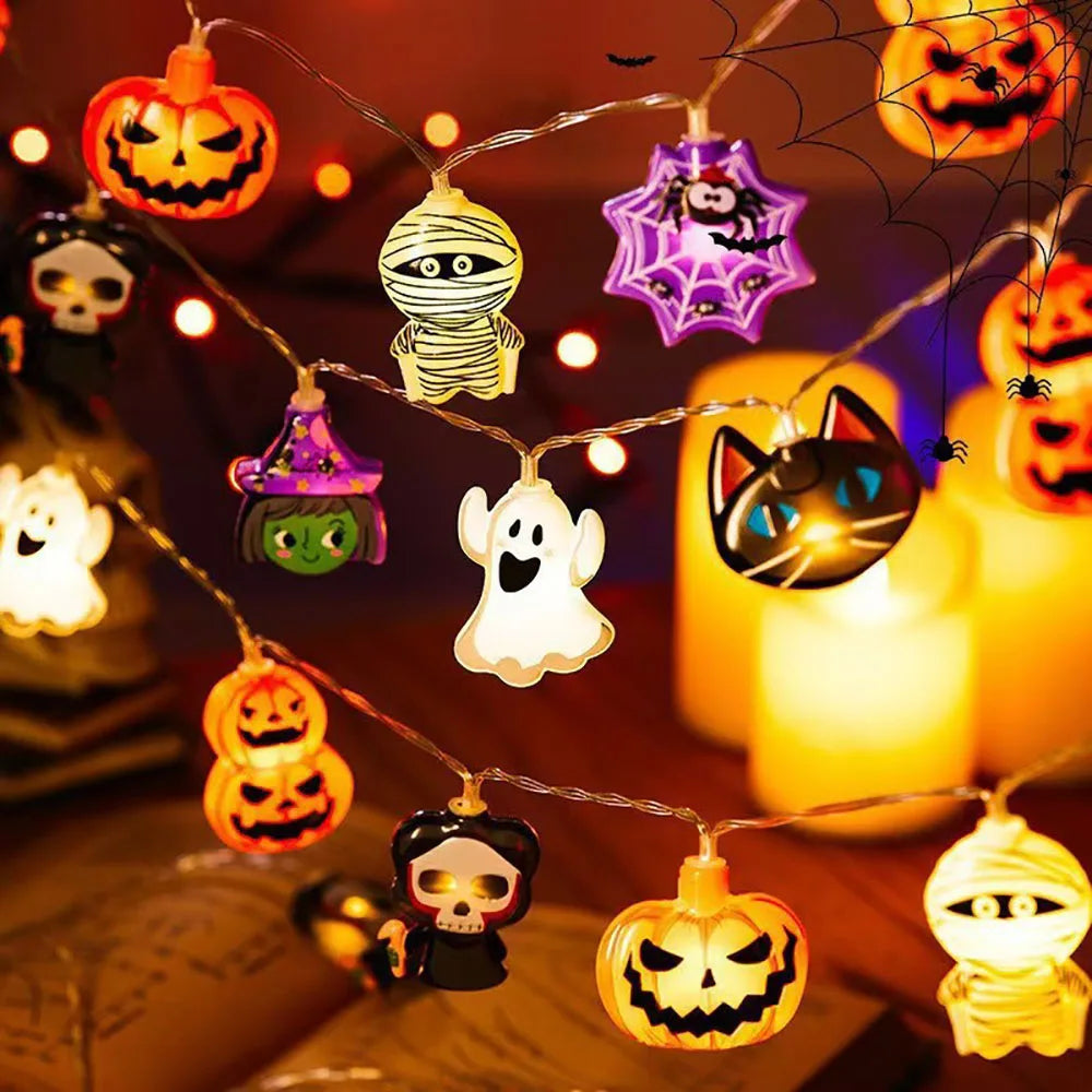 Guirlande monstres d'halloween décoration
