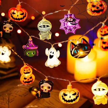Guirlande monstres d'halloween décoration