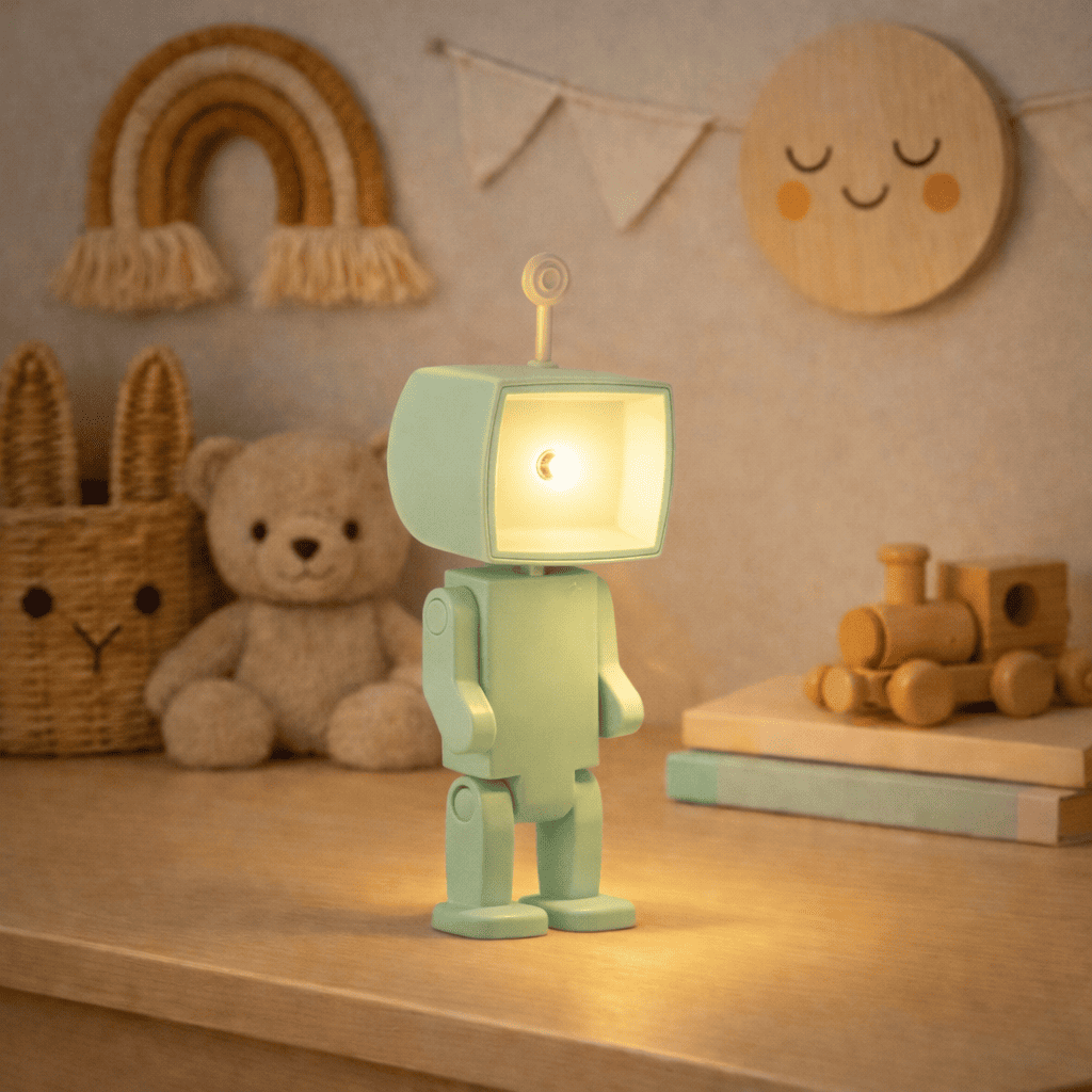 Lampe Veilleuse Astronaute Carré