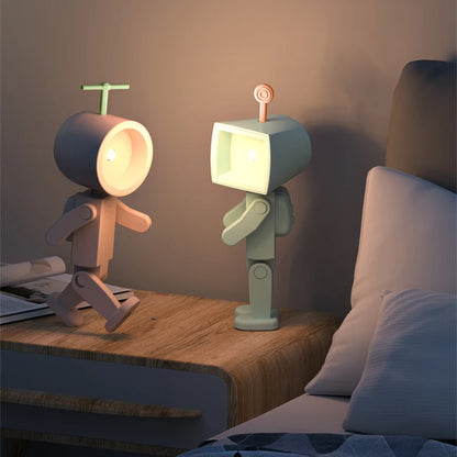Lampe Veilleuse Astronaute Carré