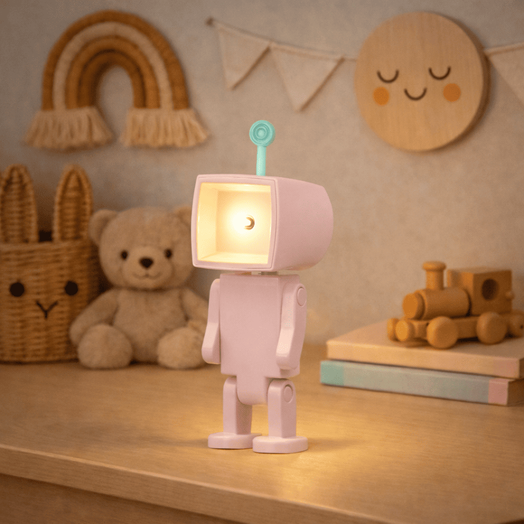 Lampe Veilleuse Astronaute Carré