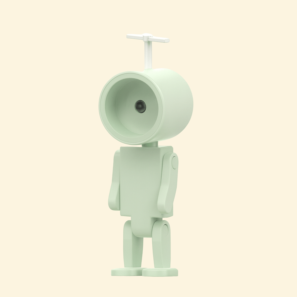Lampe Veilleuse Astronaute Ronde