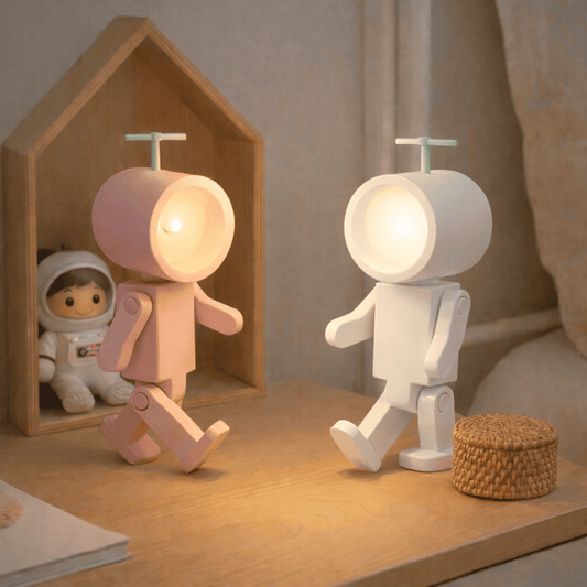 Lampe Veilleuse Astronaute Ronde