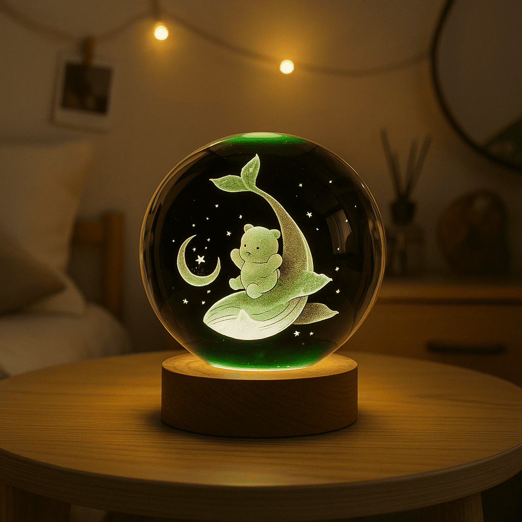 Lampe Veilleuse Baleine