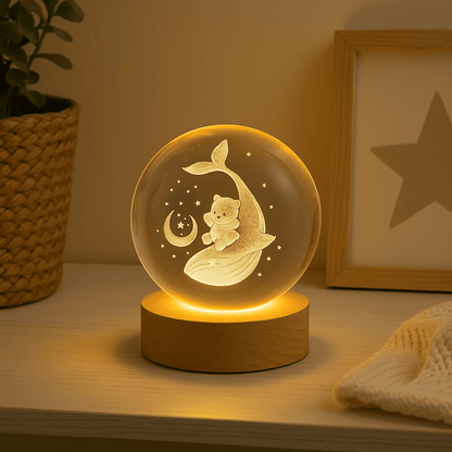 Lampe Veilleuse Baleine