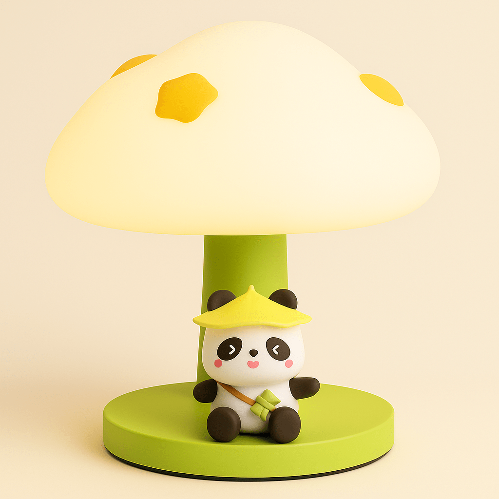 Lampe Veilleuse | Champignon Vert