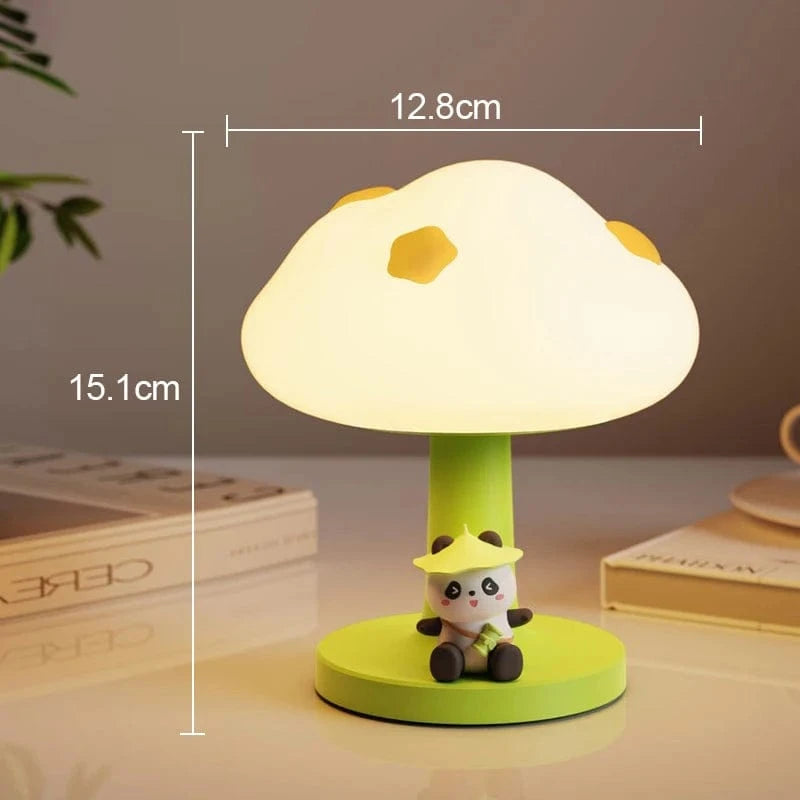 Lampe Veilleuse | Champignon Vert