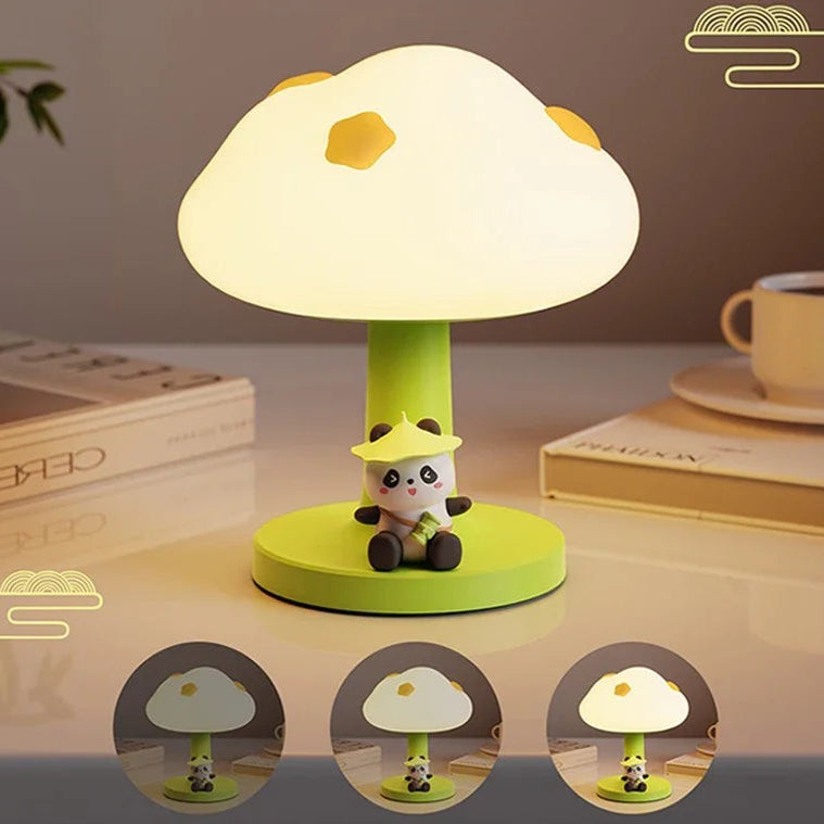 Lampe Veilleuse | Champignon Vert