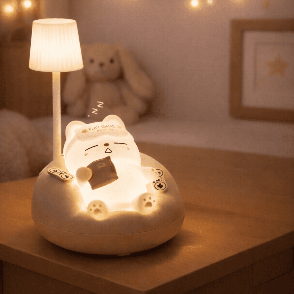 Lampe Veilleuse Chat