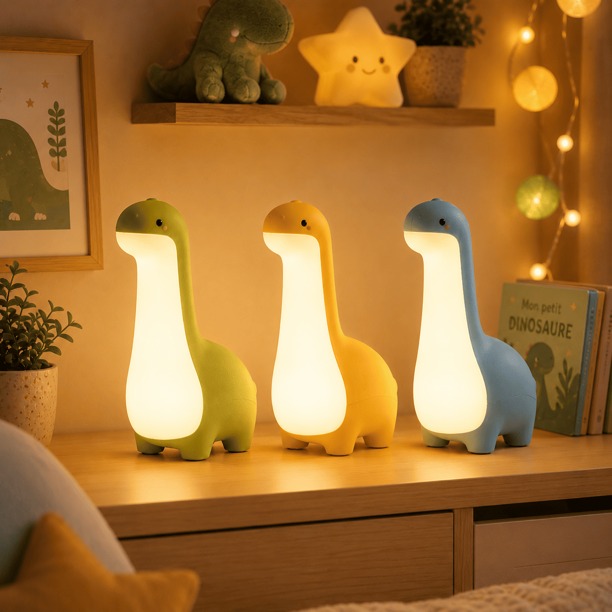Lampe Veilleuse Dinosaure