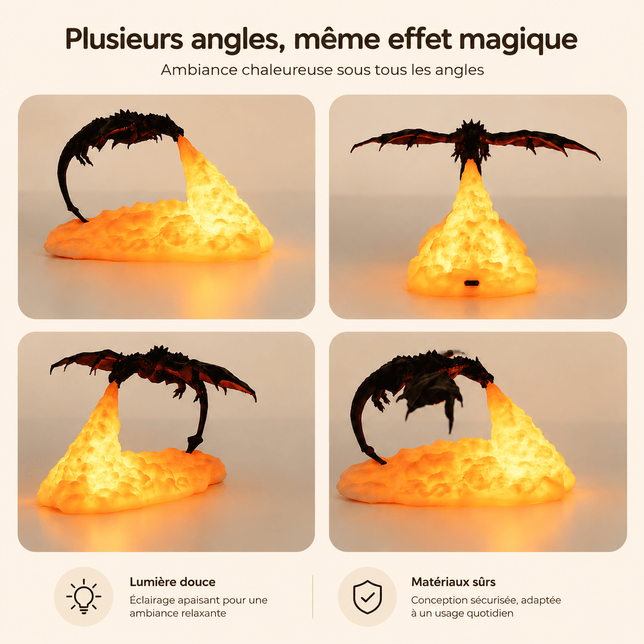 Lampe Veilleuse Dragon