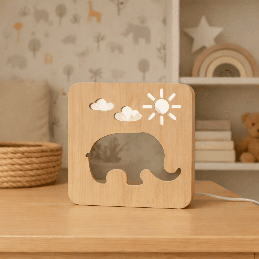 Lampe Veilleuse Éléphant