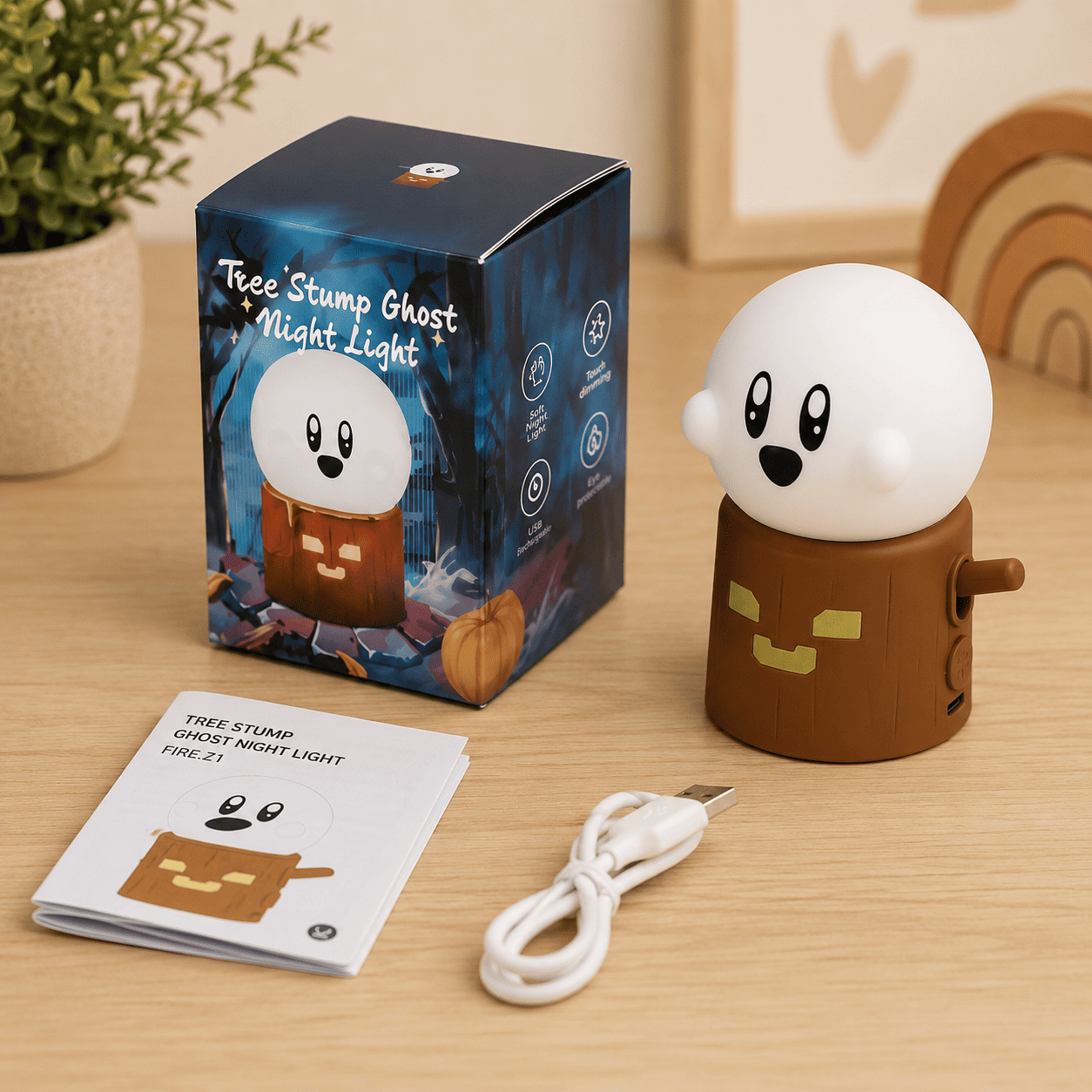 lampe veilleuse fantome