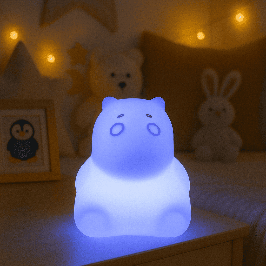 Lampe Veilleuse Hippopotame