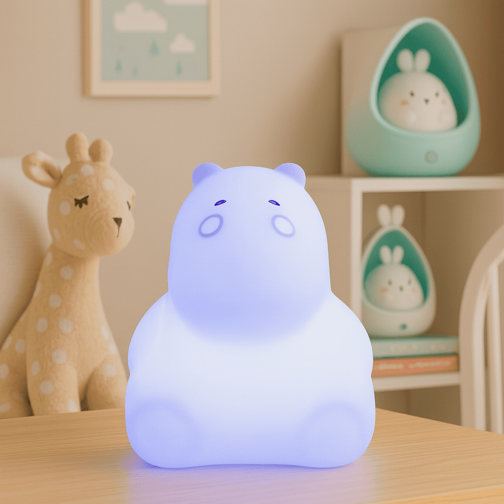 Lampe Veilleuse Hippopotame