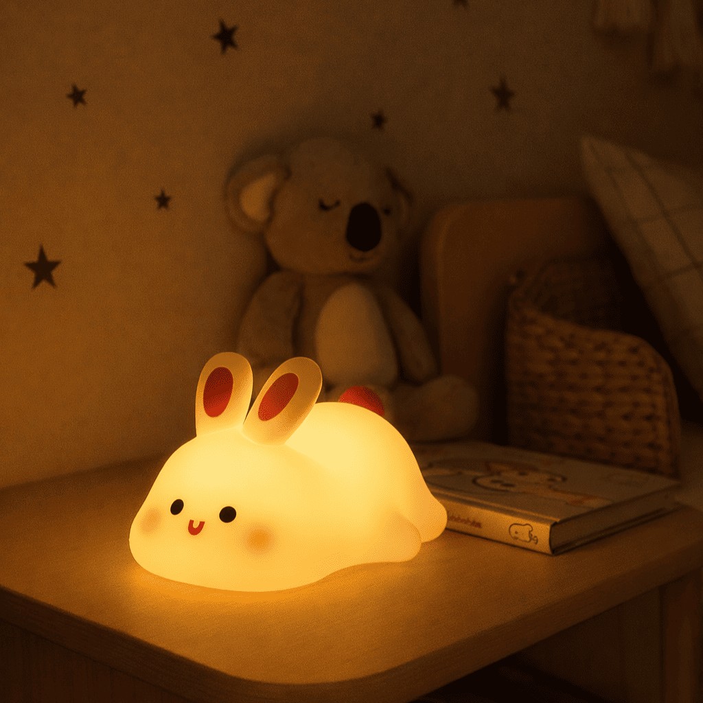  Lapin Veilleuse Enfant