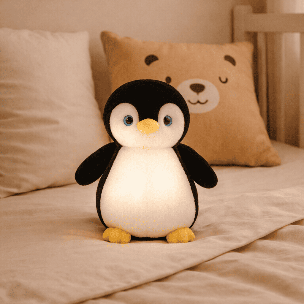 Peluche Pingouin Veilleuse