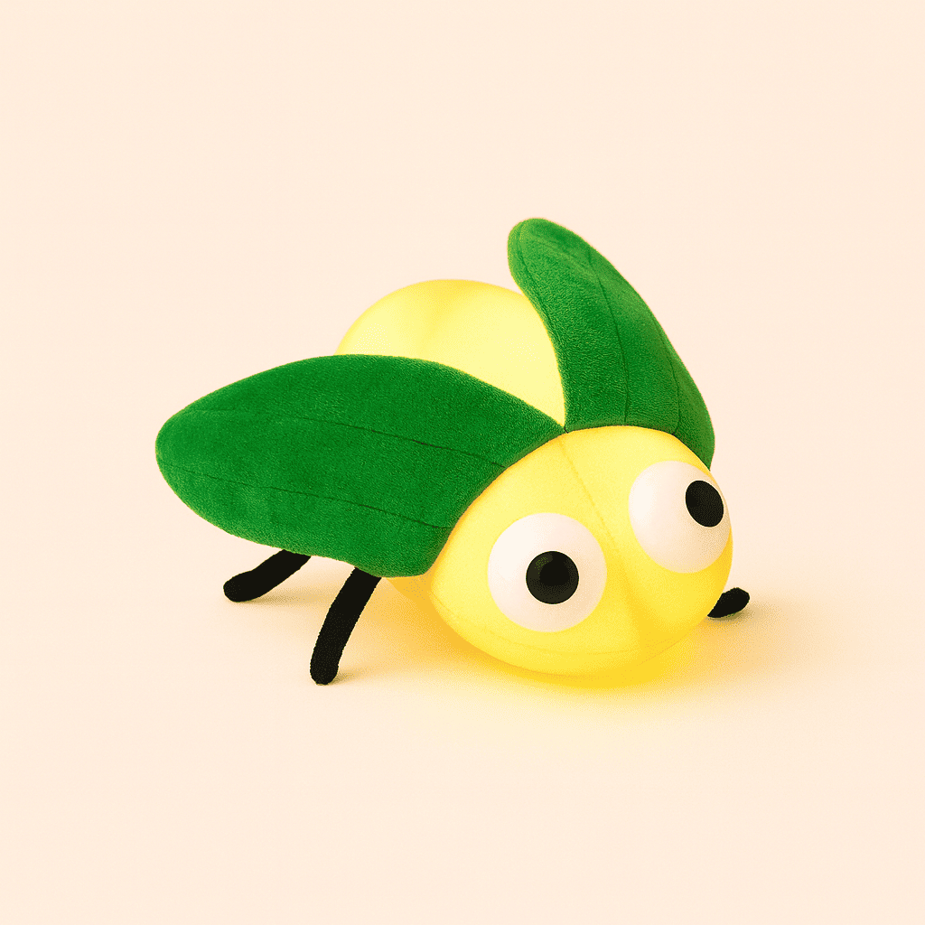 Peluche Veilleuse Luciole