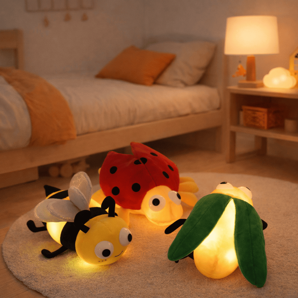 Peluche Veilleuse Luciole