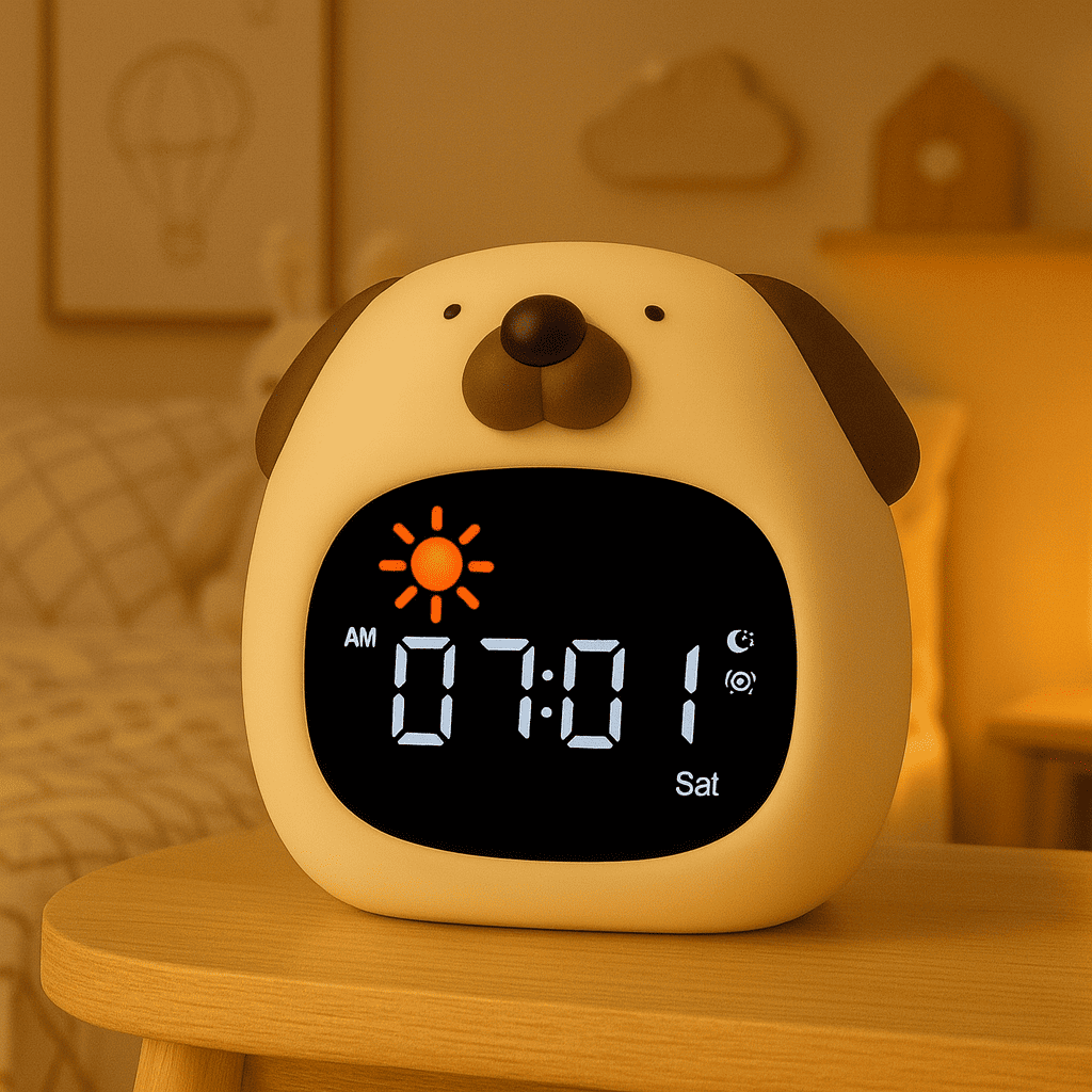 Reveil Veilleuse Chien