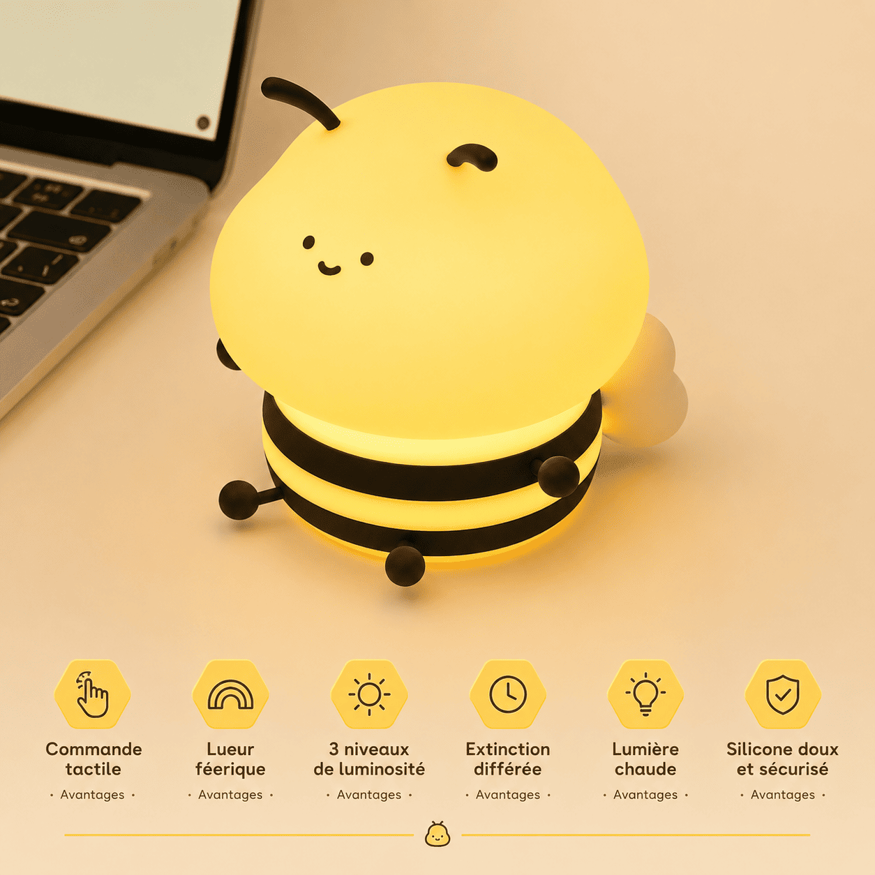 Veilleuse Abeille